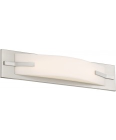 Nuvo Lighting 62/1081 Bow LED 19" Vanity Fixture Brushed Nickel Finish