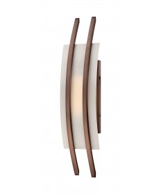 Nuvo Lighting 62/122 Trax 1 Module Wall Sconce with Frosted Glass