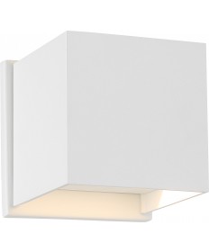 Nuvo Lighting 62/1467 Lightgate LED Sconce 5W White Finish 3000K