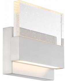 Nuvo Lighting 62/1502 Ellusion LED Medium Wall Sconce 15W Polished