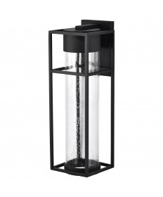 Nuvo Lighting 62/1614 Ledges 10W LED Large Wall Lantern Matte Black