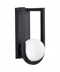 Nuvo Lighting 62/1620 Cradle 6W LED Large Wall Lantern Matte Black