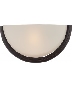 Nuvo Lighting 62/411 Dylan 1 Light Wall Sconce with Etched Opal Glass