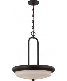 Nuvo Lighting 62/415 Dylan 3 Light Pendant with Etched Opal Glass LED