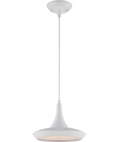 Nuvo Lighting 62/442 Fantom LED Colored Pendant with Rayon Wire