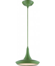 Nuvo Lighting 62/445 Fantom LED Colored Pendant with Rayon Wire