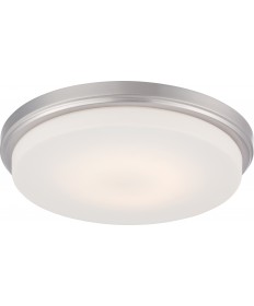 Nuvo Lighting 62/609 Dale LED Flush Fixture with Opal Frosted Glass