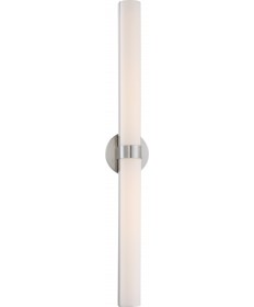Nuvo Lighting 62/734 Bond Double 37-3/8" LED Vanity with White Acrylic