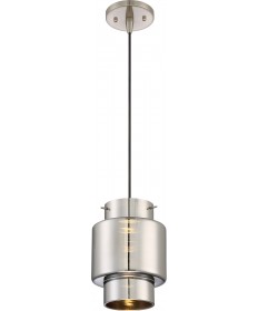 Nuvo Lighting 62/888 Del LED Mini Pendant with Mirrored Glass