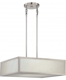 Nuvo Lighting 62/893 Crate LED Pendant Fixture with Gray Marbleized