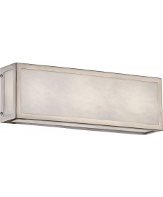 Nuvo Lighting 62/895 Crate 12" LED Vanity Fixture with Gray Marbleized