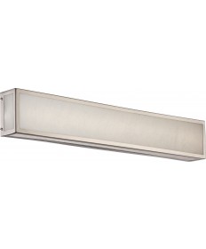 Nuvo Lighting 62/896 Crate 24" LED Vanity Fixture with Gray Marbleized