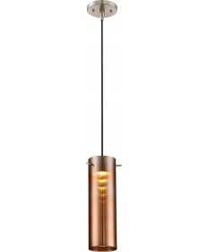 Nuvo Lighting 62/955 Pulse LED Mini Pendant with Copper Glass