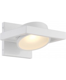 Nuvo Lighting 62/992 Hawk LED Pivoting Head Wall Sconce White Finish