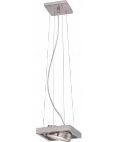 Nuvo Lighting 62/997 Hawk LED Pivoting Head Pendant Textured Brushed