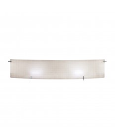 Access Lighting 62053-CH/CKF Access Lighting Oxygen Checkered Frosted Wall & Vanity