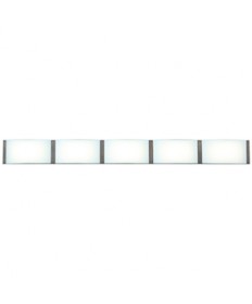 Access Lighting 62299LEDD-BRZ/OPL Wave 5-Light Dimmable LED Vanity