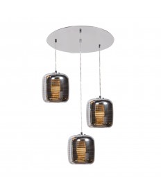 Access Lighting 62341LEDDLP-MSS/SMAMB Dor 3-Light Pendant