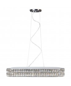 Access Lighting 62361LEDD-CH/CRY Magari (m) Oblong Crystal Pendant