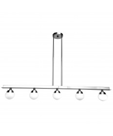 Access Lighting 62476LEDD-CH/OPL Classic 5-Light Dimmable LED Pendant