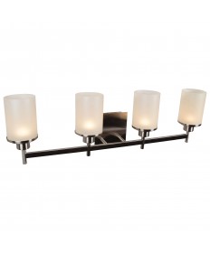 Access Lighting 62512LEDD-BS/CSL Perch 4-Light LED Vanity