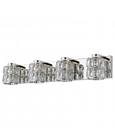 Access Lighting 62554LEDD-MSS/CCL Ice 4-Light Crystal Vanity