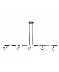 Access Lighting 63055LEDD-MC/ACR Optix 5-Light Dimmable LED Acrylic