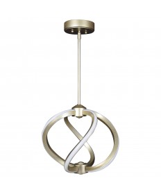 Access Lighting 63110LEDD-IGLD Vortex (s) 4-Light LED Pendant