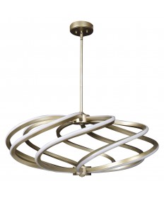 Access Lighting 63112LEDD-IGLD Vortex (l) 8-Light LED Pendant