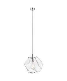 Access Lighting 63126LEDDLP-MSS/CLR Boulder 1 Light pendant