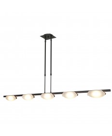 Access Lighting 63959LEDD-ORB/FST Nido 5-Light Dimmable LED Pendant