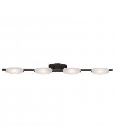 Access Lighting 63961LEDD-ORB/FST Nido 4-Light Dimmable LED Semi-Flush