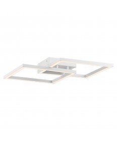 Access Lighting 63966LEDD-WH/ACR Squared Dimmable LED Ceiling or Wall