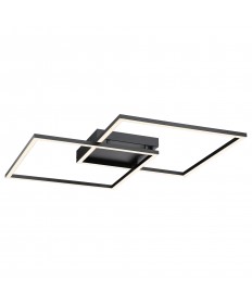 Access Lighting 63967LEDD-BL/ACR Squared Dimmable LED Ceiling or Wall