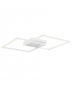 Access Lighting 63967LEDD-WH/ACR Squared Dimmable LED Ceiling or Wall