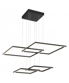 Access Lighting 63968LEDD-BL/ACR Squared Dimmable LED Pendant