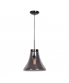 Access Lighting 63990-BCH/SMK Simplicite 1-Light Bell Glass Pendant