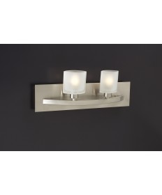 PLC Lighting 642 SN 2 Light Vanity Wyndham Collection