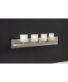 PLC Lighting 644 SN 4 Light Vanity Wyndham Collection