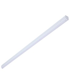 Nuvo Lighting 65/1221 LED 4 Foot Strip Light 19 Watts CCT Selectable White Finish 120-277 Volt