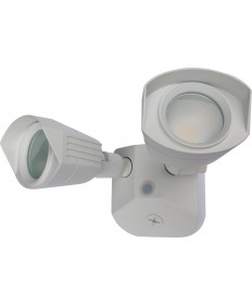 Nuvo Lighting 65/210 LED Security Light Dual Head White Finish 3000K