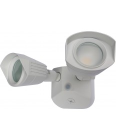 Nuvo Lighting 65/216 LED Security Light Dual Head White Finish 4000K