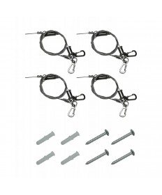 Nuvo Lighting 65/707 60 in. Suspension Kit for 8 ft. Linear Strip