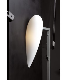 PLC Lighting 7524 OPAL One light wall sconce from Cabana collection