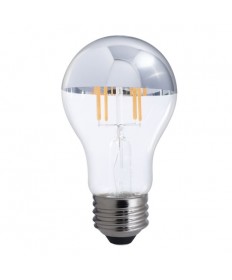 Bulbrite 776671 | 4.5 Watt LED Half Chrome Filament A19 Bulb Medium