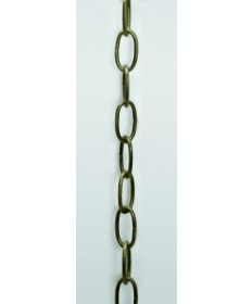Satco 79/212 Satco 79-212 Antique Brass Finish 8 Gauge Chain