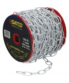 Satco 79/233 Satco 79-233 White Finish 11 Gauge Chain
