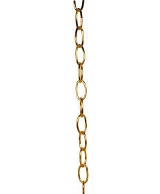 Satco 79/455 Satco 79-455 Brass Finish 8 Gauge Chain