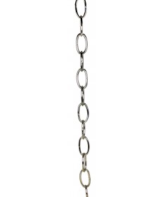 Satco 79/460 Satco 79-460 Nickel Finish 8 Gauge Chain