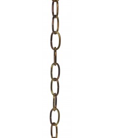 Satco 79/464 Satco 79-464 Antique Brass Finish 8 Gauge Chain